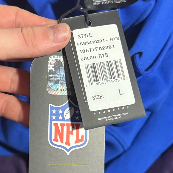NFL Royal Blue Hoodie - Picture 2 of 2